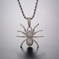 Collar con Colgante de Diamante Moissanita de Alta Demanda en Plata 925, Joyería Fina y Elegante, Regalo para Ella, Proveedor Indio
