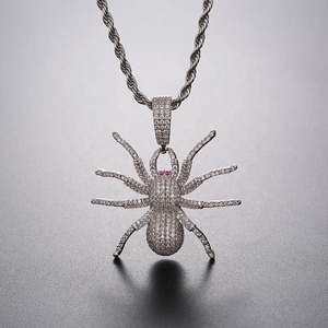 High on Demand Moissanite Diamond Pendant <b>Necklace</b> in 925 Silver Stylish Fine Jewelry Gift for Her and Everywear Indian Supplier - Product Image 5