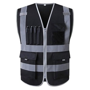 Gilet de sécurité premium 2026 en gros, gilet de chantier réfléchissant respirant et léger, fabriqué au Pakistan - Product Image 1