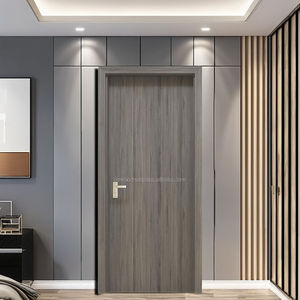Puerta Dewoo de Calidad de Exportación, Fabricada en Vietnam, Compuesta de WPC, Acabado Moderno de Alta Calidad, Exterior de Madera, PVC y Vidrio, OEM - Product Image 5