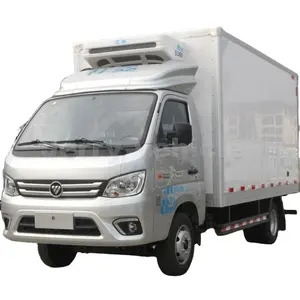 Bestseller 1.5T 2T Kühlwagen zum Verkauf FOTON gekühlter Minivan Auto Kühlraum Box Truck