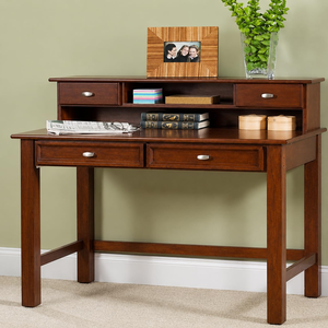 Bureau d'étude en bois massif Sheesham, poste de travail informatique, table d'écriture pour bureau à domicile, bureau pour ordinateur portable, mobilier moderne en bois de rose - Product Image 1