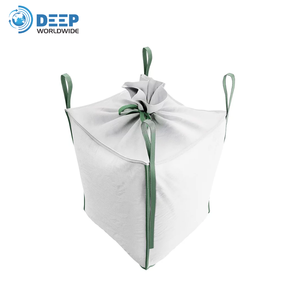 Bolsa Jumbo FIBC de 2 Paneles U+2, 90x90x130cm, SWL 1500kg, 5:1 SF, Tela Sin Recubrimiento de 180GSM, 4 Lazos en las Esquinas, Falda Superior, Impresa, Sin Forro - Product Image 6