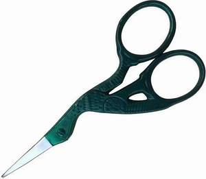 Ciseaux Stork Premium pour la broderie, la couture et les loisirs créatifs, en acier inoxydable, design élégant, cadeaux parfaits pour les artisans - Product Image 4