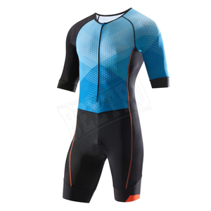 Ensemble de maillot de cyclisme à manches longues en polyester respirant, à séchage rapide, coupe-vent, confortable, personnalisé, unisexe - Product Image 6