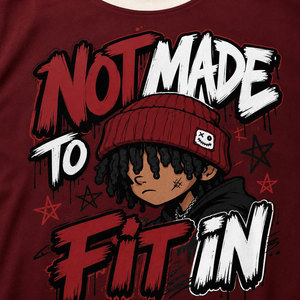 Camisetas de Hombre al por Mayor de Alta Calidad, 100% Algodón, Impresión DTG, Diseño Hip Hop, Hombros Caídos, Estilo Vintage Lavado al Ácido - Product Image 6