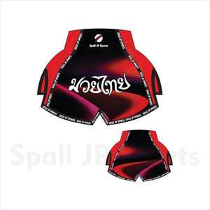 Pantalones Cortos de Muay Thai, MMA, Kickboxing y Boxeo de Alta Calidad, 100% Poliéster, Duraderos, Ligeros, de Secado Rápido y Transpirables - Product Image 5