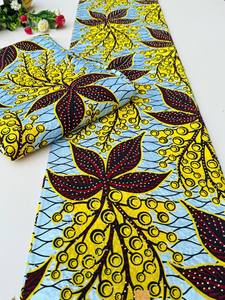 African Wax Print and Ankara Cotton Fabric for Women Latest Kenya Styles Ideal for Garments Ties and Fashion Accessories - Product Image 4