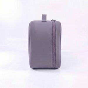 Bolsa de Cosméticos de Viaje de Gran Capacidad, Impermeable, con Cierre y Etiqueta en Relieve de PVC, H19xW25xD12cm - Product Image 3