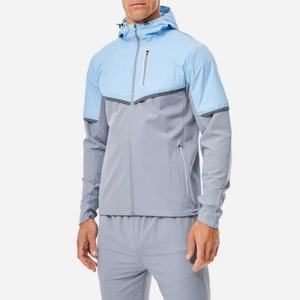 <b>Men's</b> Softshell Winter Windbreaker <b>Jacket</b> with Hood Stand Collar for Outdoor Training Jogging & Hiking - Product Image 1