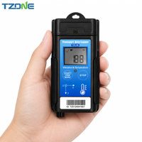 Registrador de Datos de Transporte Tzone TDL06 Multiusos con Batería Reemplazable, Protección de Carga Frágil (Vidrio, Arte), Monitoreo de Temperatura y Vibración