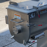 Mélangeur horizontal en acier inoxydable de 40 L pour tomates, poivrons, coriandre, produits chimiques et poudres, mélangeur industriel