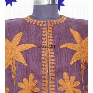 Chaleco de Algodón Cómodo Hecho a Mano para Mujer, Corto, Diseño sin Mangas con Cuello en V y Frente Abierto - Product Image 5