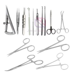 Complete Stainless Steel Tracheostomy <b>Surgical</b> Kit | Manual <b>Instruments</b> Set for Tracheostomy | CE Certified, Medical Use - Product Image 1