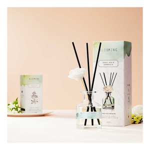 BLOOMING Aromatic Reed <b>Diffuser</b> Home Fragrance Oil Decorative <b>Room</b> Scent <b>Diffuser</b> for Living <b>Room</b> Bedroom Office Interior - Product Image 1