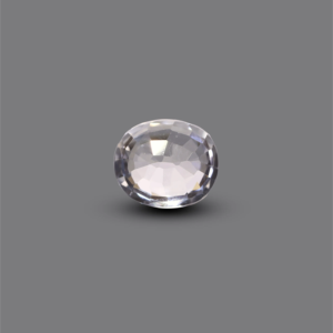 Certified Natural White Zircon 4.45 Carat Loose Gemstone for Fine Jewelry - Product Image 2