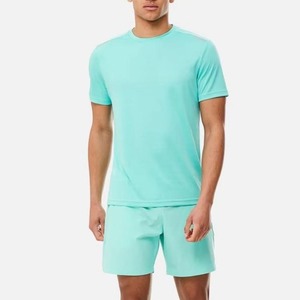 Men's Outerwear <b>Sets</b> Outdoor Fitness Quick Drying Breathable T Shirt and Shorts Sportswear T-Shirt <b>Sets</b> - Product Image 1