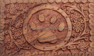 Handmade Funeral Wooden Urn for Pet <b>Ashes</b> Wood Cremation Urns for Cat and <b>Dog</b> <b>Ashes</b> - Product Image 4