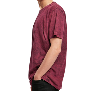 Fábrica de Camisetas con Lavado Ácido OEM ODM, Fabricante de Camisetas de Algodón Grueso con Lavado Vintage Personalizadas para Marcas de Ropa Urbana - Product Image 2