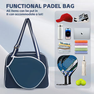 Bolsa de Pádel de Alta Calidad, Nueva Tendencia 2026, para Mujer, Impermeable, de Lona, con Cierre de Cremallera, Capacidad de 30-40L, Color Personalizado - Product Image 3