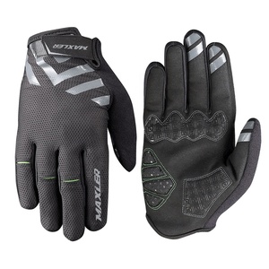 Gants en cuir personnalisés toutes saisons à doigts entiers pour moto, cyclisme, sports de plein air, motocross, Dirt Bike, course de moto, équitation - Product Image 1