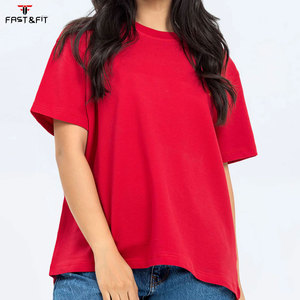 Camiseta de algodón informal de manga corta para mujer, top de verano - Product Image 2