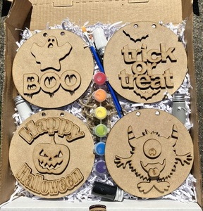 Manualidades de Madera con Temática Animal Religiosa, Haz tus Propias Decoraciones, Kit de Manualidades de Doble Capa para Niños - Product Image 1