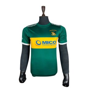 Camiseta de Fútbol Retro Personalizada con Sublimación Deportiva Transpirable, Nombre del Equipo, Antibacteriana, de Secado Rápido, Cuello Redondo Delantero, Media Manga - Product Image 2