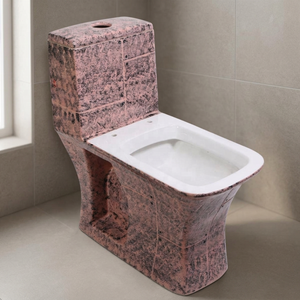 WC monobloc moderne en céramique à double chasse, articles sanitaires de luxe pour salle de bain, en promotion - Product Image 6