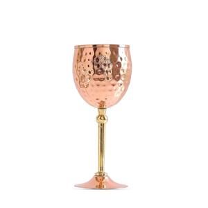 Gobelet à vin et bière en fer rose doré, durable, écologique, pour le camping - Product Image 3