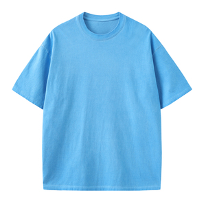 Camiseta de hombre, camiseta de algodón, camiseta con cuello redondo, camiseta de manga corta, camiseta informal, camiseta básica, camiseta lisa, camiseta regular - Product Image 1