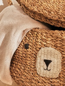 Panier de rangement artisanal Bear Natural Bertie Bear, panier de rangement en gros, écologique, fabriqué au Vietnam - Product Image 6