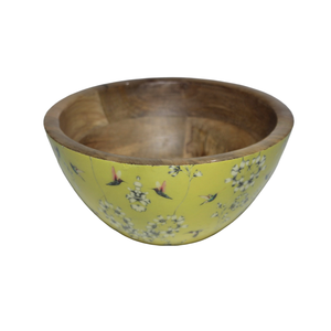 Bol à salade en bois personnalisable, design moderne, parfait pour les cadeaux de mariage et d'anniversaire - Product Image 1