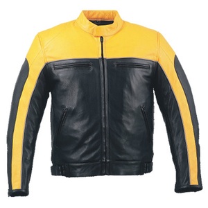HMB-0473D Men's Stylish <b>Silver</b> Black Leather Biker Coat Fashionable Winter Motorbike Varsity <b>Jacket</b> - Product Image 4