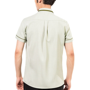 Chemises de serveur unisexes personnalisées à manches courtes pour restaurant, cuisine, traiteur, bar – Uniformes de caissier/carteuse - Product Image 6