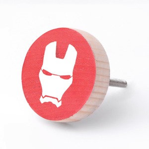 New Arrival <b>Pine</b> Wood Kids Drawer Knobs Ironman Cabinet <b>Dresser</b> Pulls High Quality Durable Bedroom Villa Handles Cabinet Door - Product Image 6