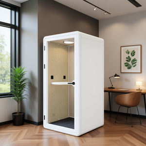 Cabines acoustiques de bureau QUAD HiPod pour l'intimité, pour les appels téléphoniques et le travail, pour une utilisation au bureau - Product Image 3