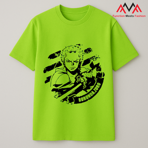 T-shirt pour femme FMF, décontracté, tricoté, 100% polyester, imprimé, design graphique, col rond, manches courtes, durable, séchage rapide, léger - Product Image 5