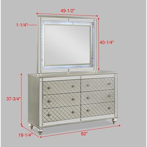 Coiffeuse Cristian Champagne - Product Image 3