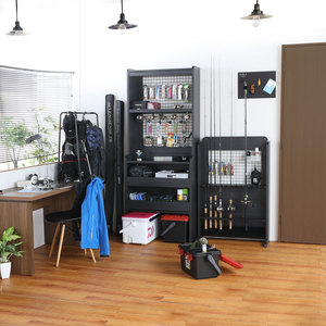 Modern Brown Wood Living Room Home Office <b>Cabinet</b> Flat Panel Door <b>Storage</b> Furniture <b>Lockable</b> Design 4 Drawers 5+ Compartments - Product Image 2
