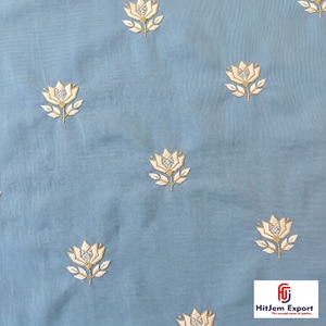 Wholesale Embroidered <b>Fabric</b> for Garments Custom Textile OEM ODM Manufacturer Factory Custom Embroidery <b>Fabric</b> Supplier - Product Image 1