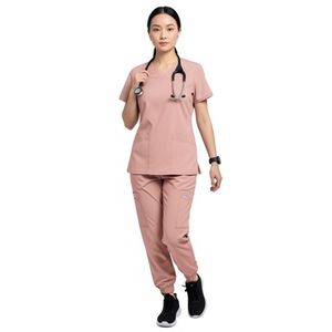 Tenues médicales OEM de haute qualité, personnalisables, confortables et respirantes, ensemble uniforme médical pour infirmières, vêtements de travail hospitaliers - Product Image 5