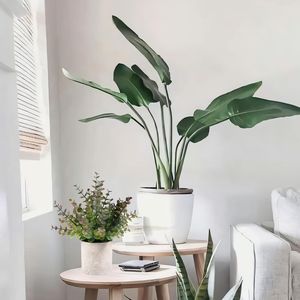 2 Pack <b>Small</b> Artificial Eucalyptus Plants Christmas Home Indoor Fireplace Mantel Shelf <b>Desk</b> Fake Potted Indoor Plants - Product Image 2