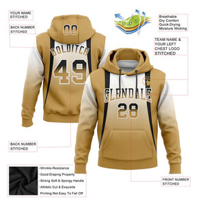 Custom Name Number Christmas <b>Tree</b> Pattern Hoodie Men's Red Green Knitted Pullover Sweatshirt Winter Casual Wear - Product Image 5