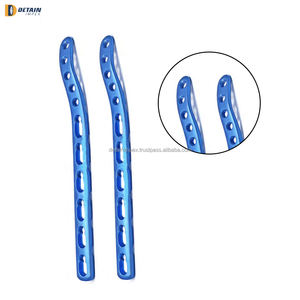 Kit de placas de hueso quirúrgico ortopédico de potencia Manual de acero inoxidable de 3,5mm, mecanismo de bloqueo de placa de húmero Extra Articular, Tijera - Product Image 4