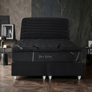 Colchón de Alta Calidad Edición Negra, Colchón de Lujo con Capa Superior Acolchada y Resortes Ensacados para Proyectos Residenciales y Hoteleros - Product Image 2