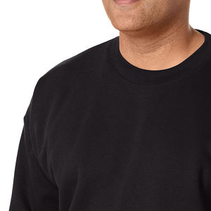 Sweat-shirts surdimensionnés pour hommes, OEM, haute qualité, sweat-shirts à col rond noirs, sweat-shirts personnalisés pour hommes - Product Image 3