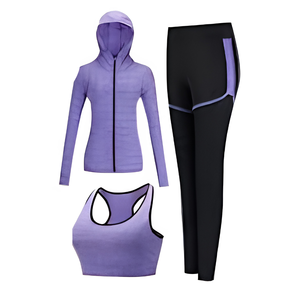 Athletic Wear for Women <b>Workout</b> Clothes Plus Size Modest Seamless Leggings Shorts Sports Bra Tank Top Hoodie <b>Jacket</b> Jumpsuit - Product Image 3