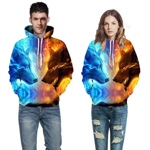 Excelente calidad invierno sublimación impreso personalizable polar hombres ropa deportiva sudaderas transpirable secado rápido precio barato - Product Image 3