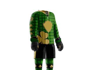 Uniforme de hockey sobre hielo para hombre totalmente personalizado, cosido, ropa deportiva personalizada antiarrugas, uniforme de hockey sobre hielo para hombre con el último diseño. - Product Image 6